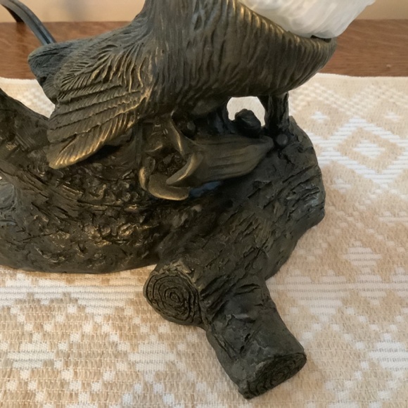 Vintage hummingbird lamps set of 2 - Picture 9 of 16